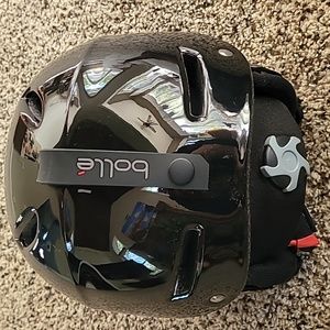 bolle Women's Gloss Black Ski Helmet with Venting